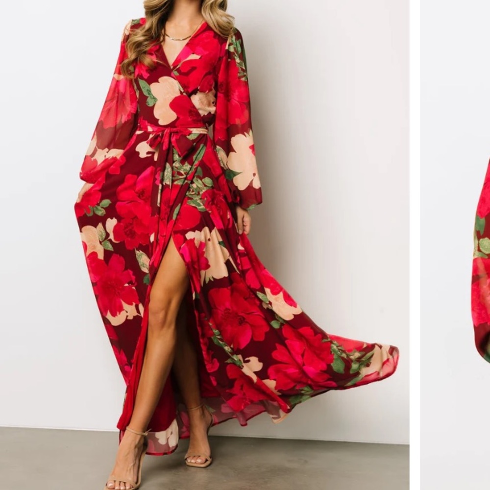 Floral maxi